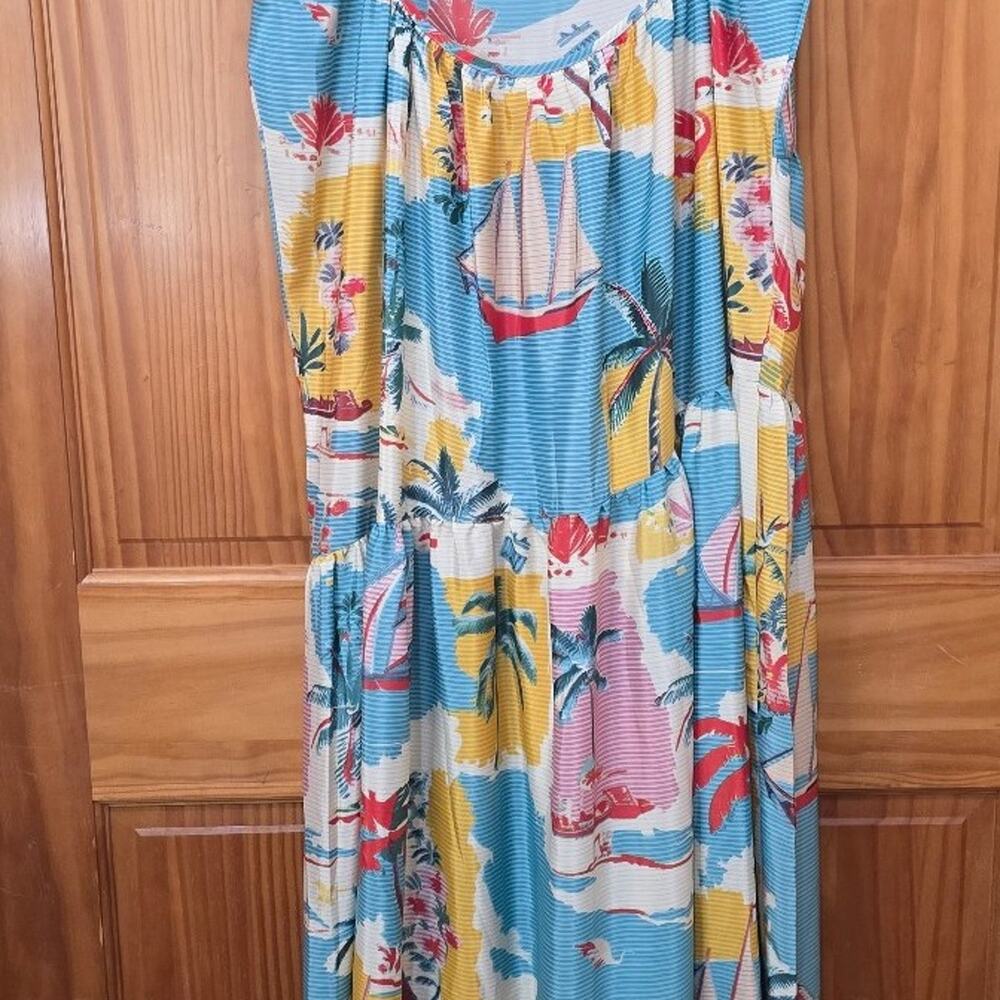 True Destination tropical dress XL - Picture 2 of 4